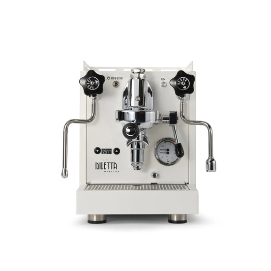 Diletta Bello+ Espresso Machine | E61 | PID Temperature Control | Shot Timer | Programmable Preinfusion | Handmade In Italy (Black) Mt. Diablo Coffee and Gear
