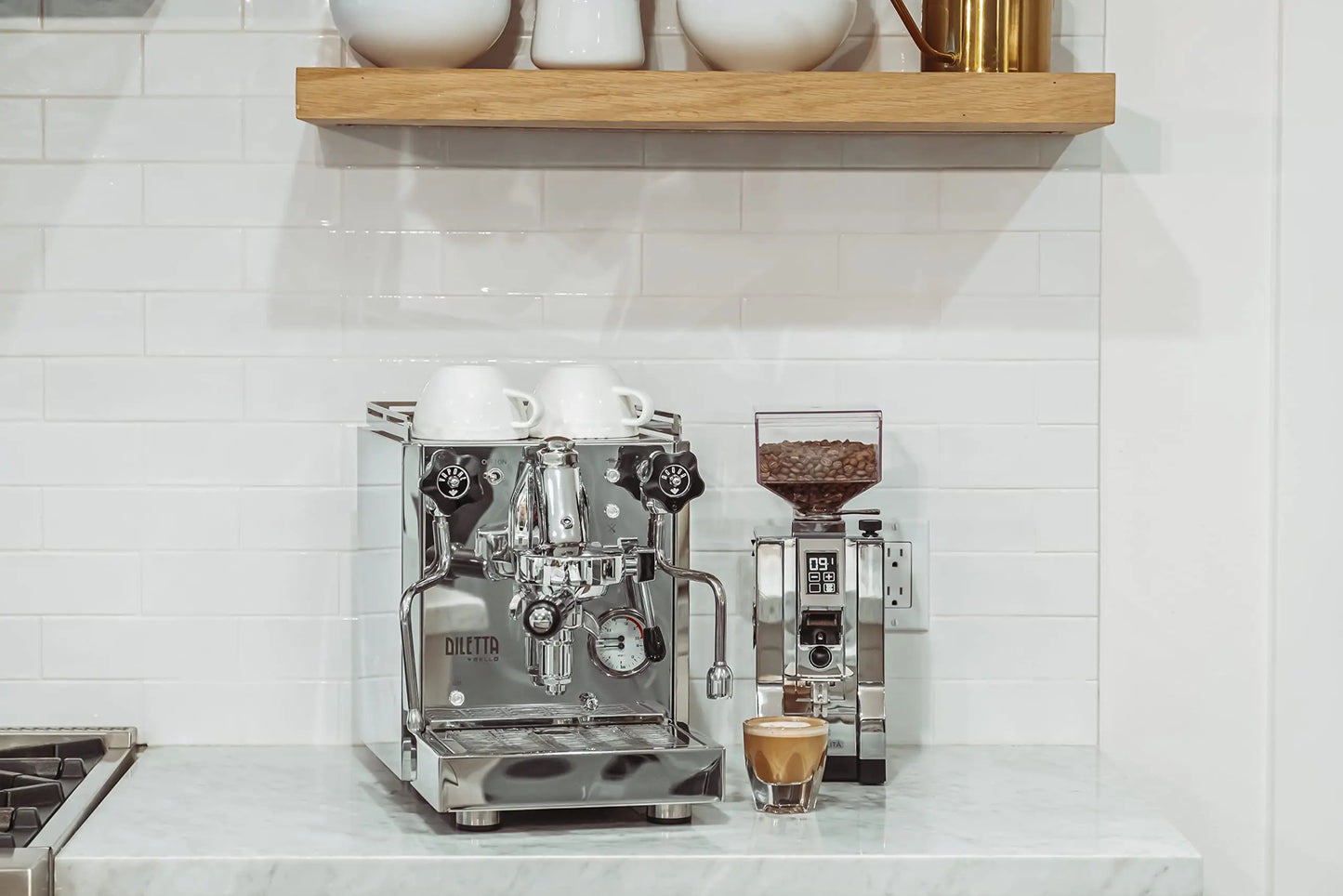 Diletta Bello Espresso Machine (Black) Mt. Diablo Coffee and Gear