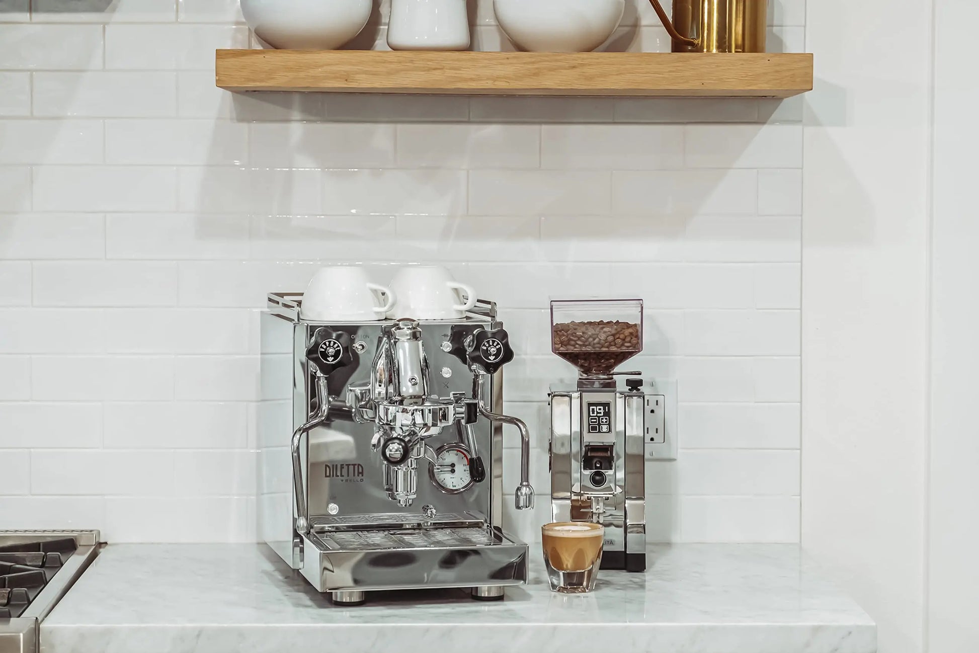 Diletta Bello Espresso Machine (Black) Mt. Diablo Coffee and Gear