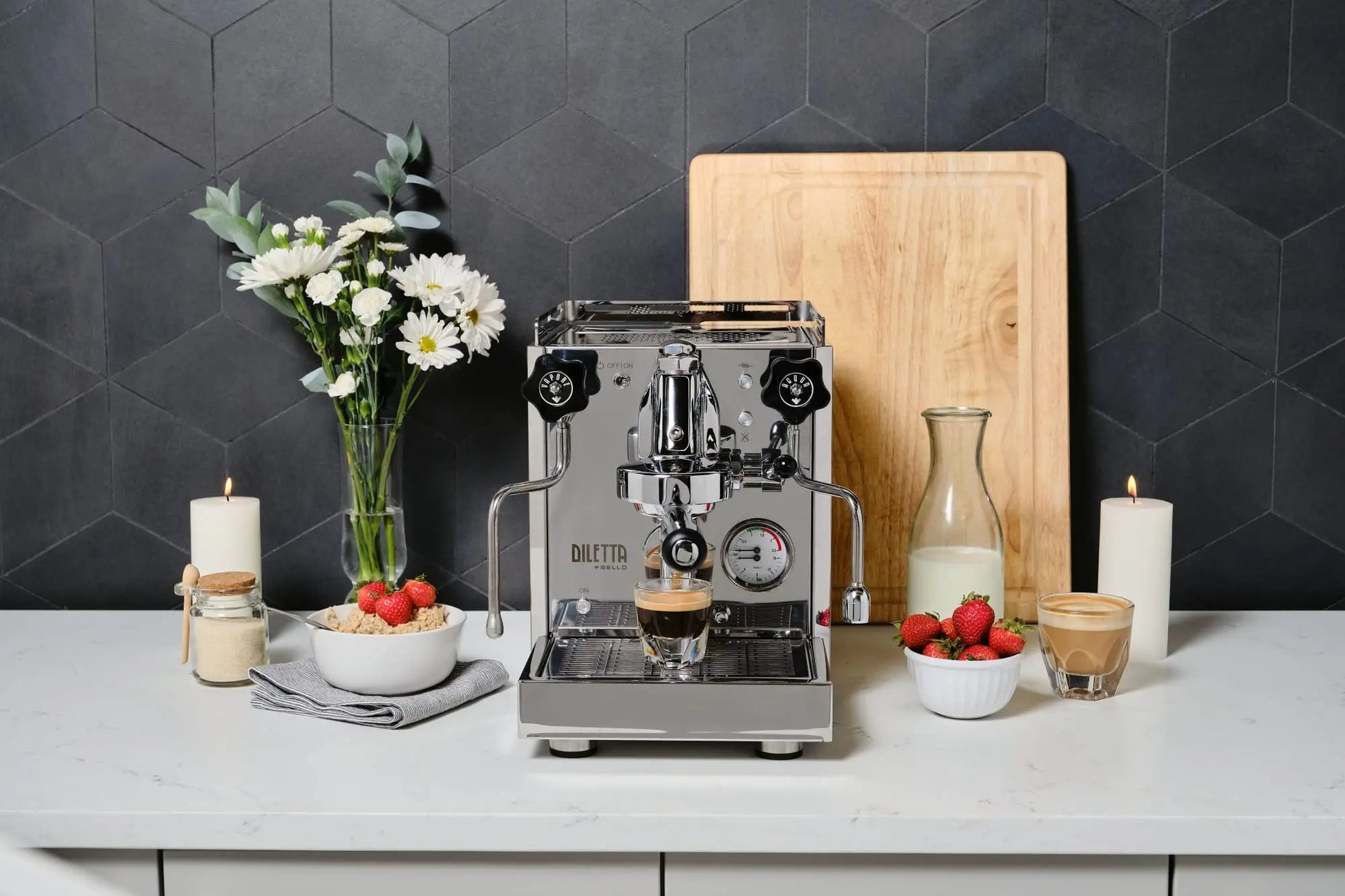Diletta Bello Espresso Machine (Black) Mt. Diablo Coffee and Gear