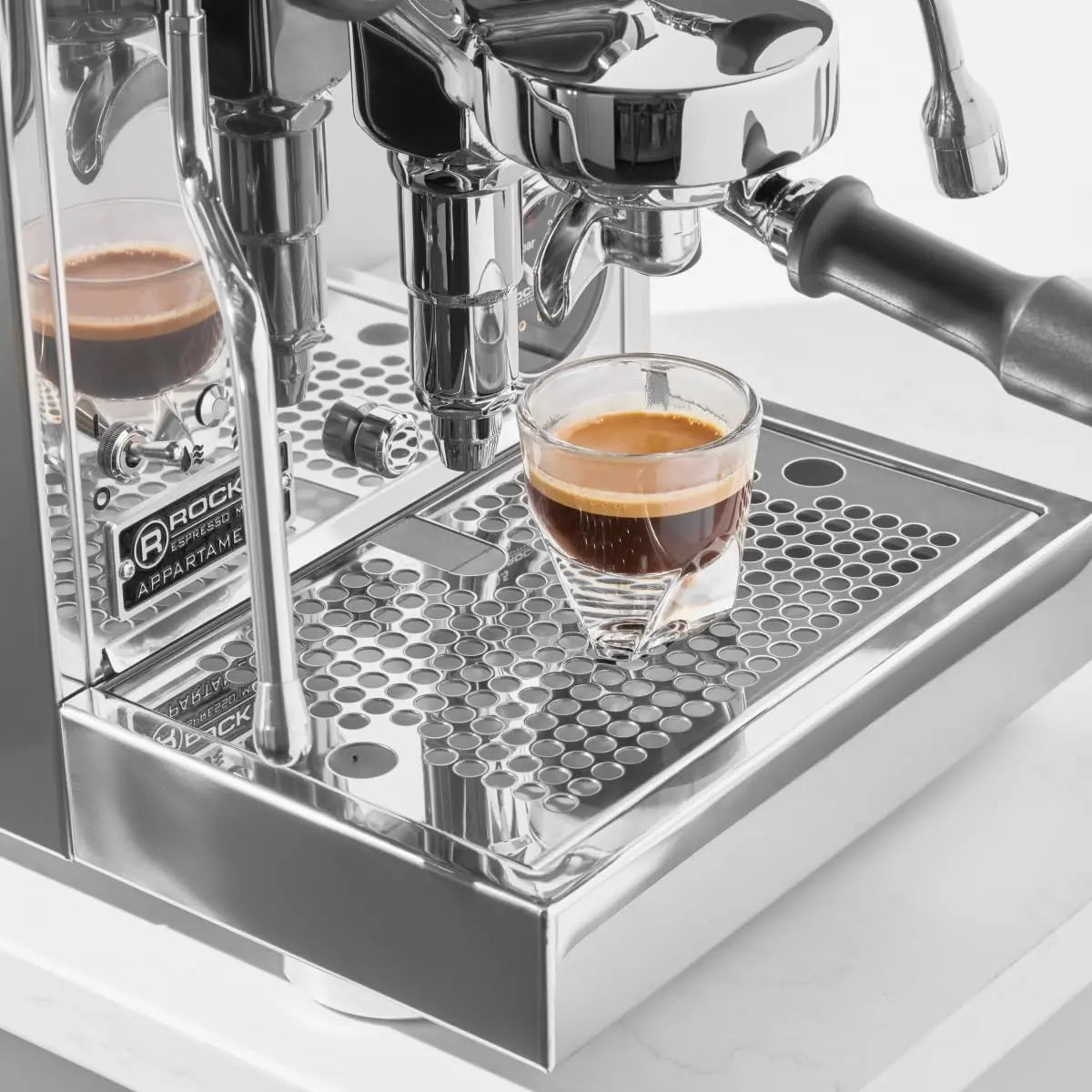 Rocket Espresso Appartamento TCA Espresso Machine (Black/Black) Mt. Diablo Coffee and Gear