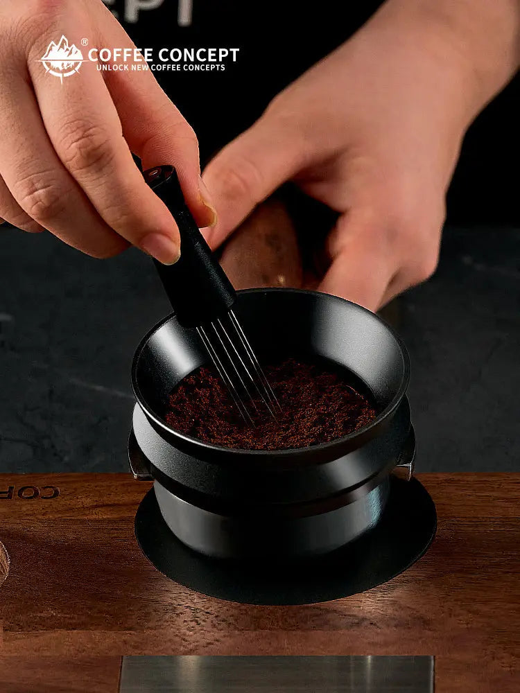 Best Magnetic Dosing Ring for Espresso - Anti-Static Coffee Funnel 51/53/58mm Under $8 COFFEECONCEPT