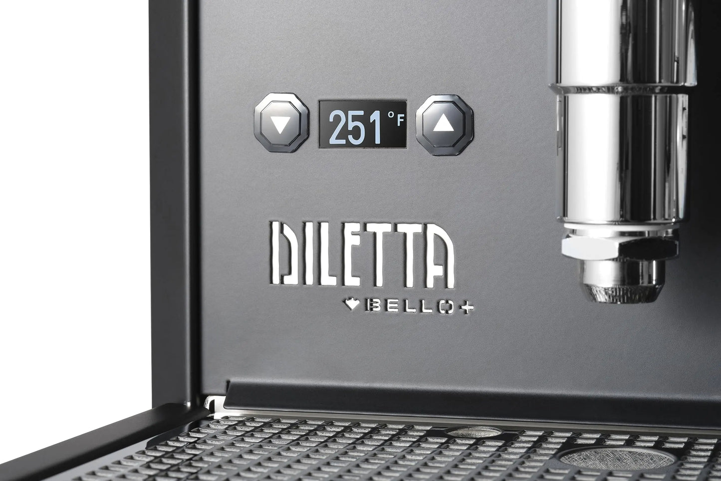 Diletta Bello+ Espresso Machine | E61 | PID Temperature Control | Shot Timer | Programmable Preinfusion | Handmade In Italy (Black) Mt. Diablo Coffee and Gear