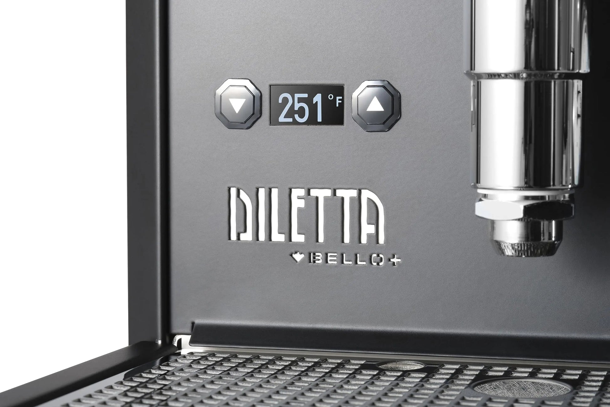 Diletta Bello+ Espresso Machine | E61 | PID Temperature Control | Shot Timer | Programmable Preinfusion | Handmade In Italy (Black) Mt. Diablo Coffee and Gear