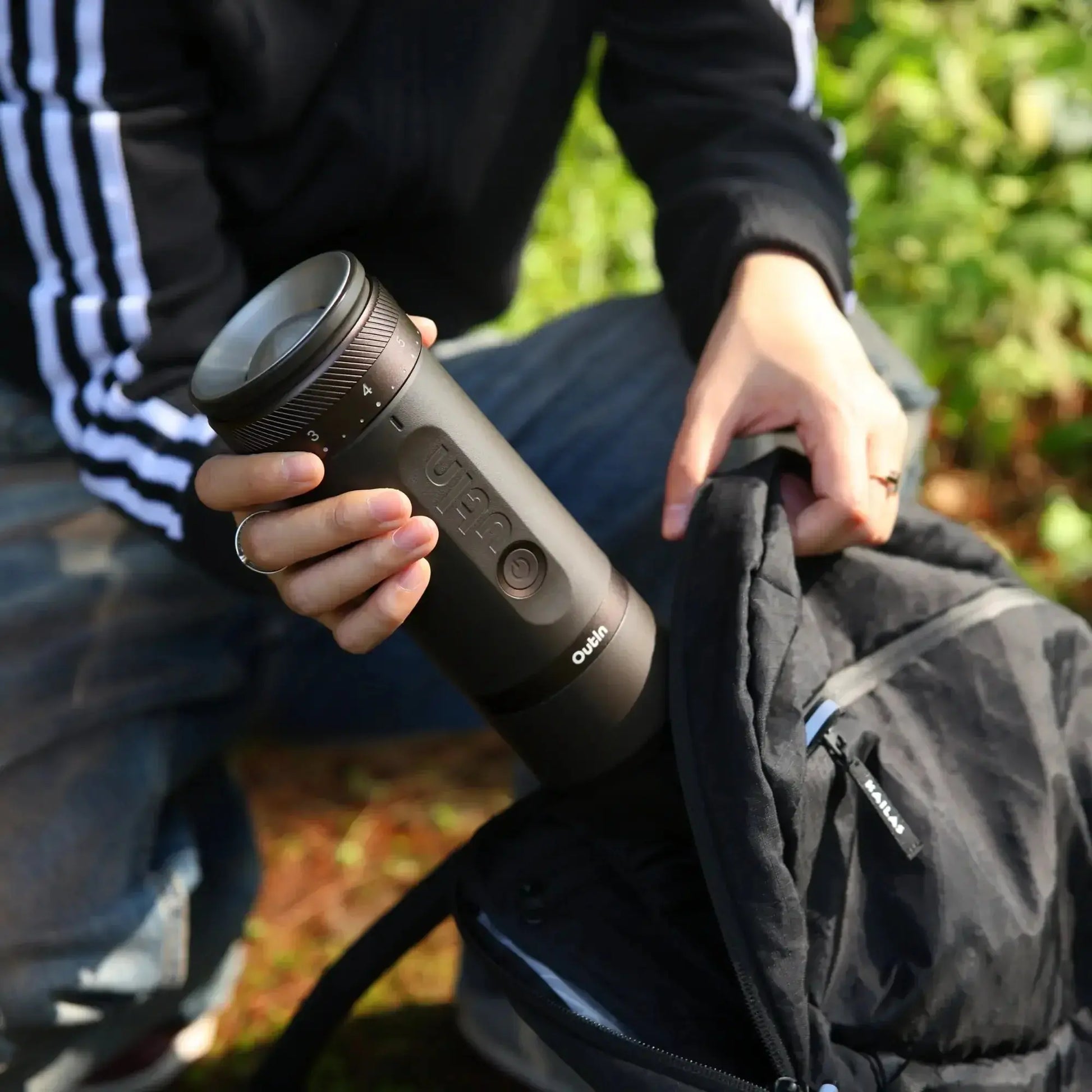 OutIn Fino Portable Electric Coffee Grinder OutIn