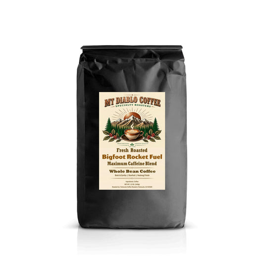 Bigfoot Rocket Fuel | Maximum Caffeine Blend | Medium Roast | Mt Diablo Coffee Mt. Diablo Coffee and Gear