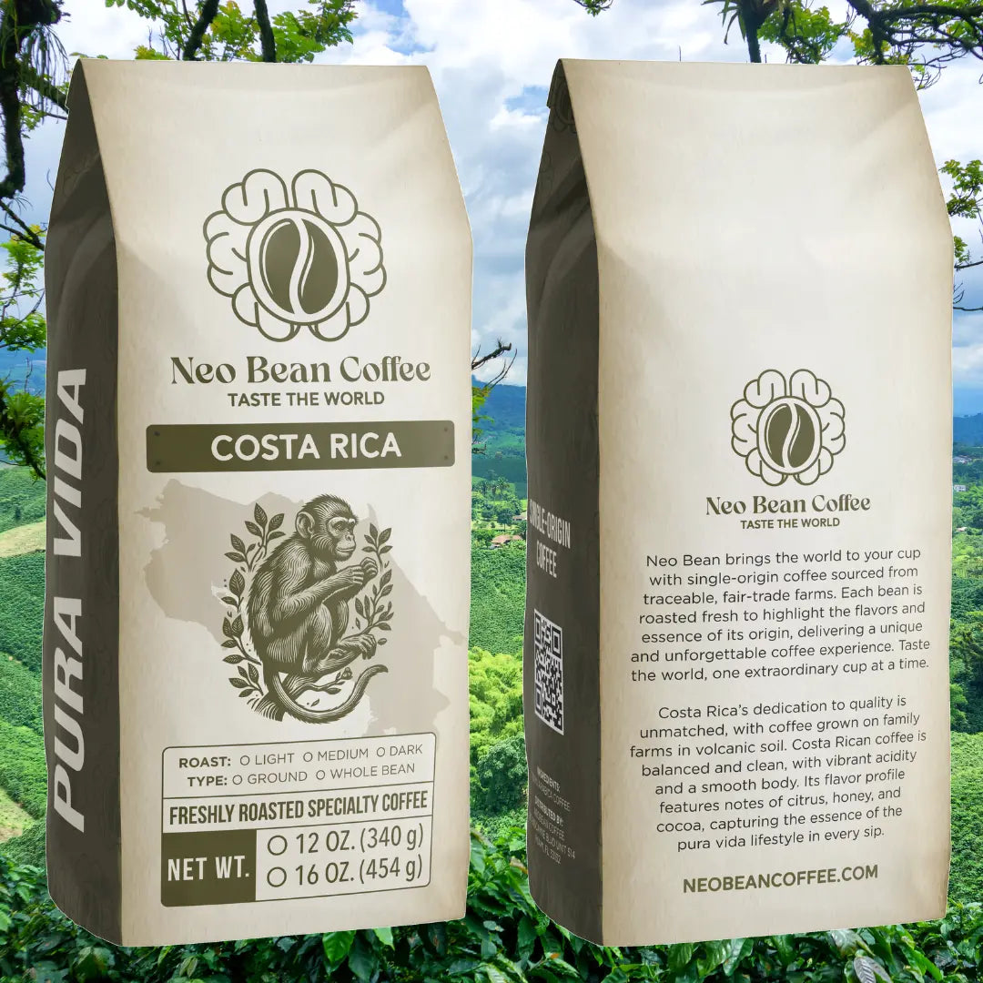 Costa Rica Coffee - Freshly Roasted Single-Origin Specialty Coffee NeoBean
