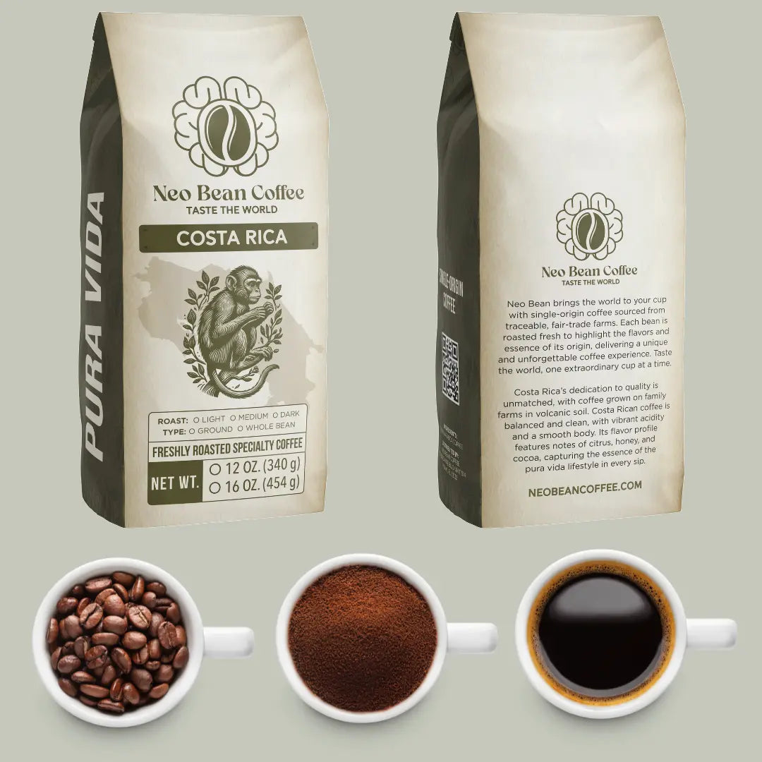Costa Rica Coffee - Freshly Roasted Single-Origin Specialty Coffee NeoBean