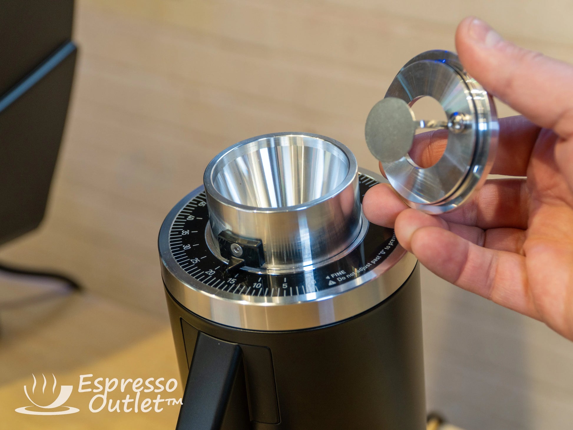 Turin DF54 v3/ v4 Single Dose Flat Burr Grinder Espresso Outlet LLC