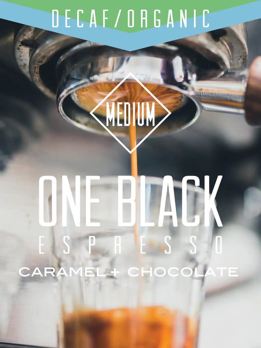 Decaf Organic One Black Espresso Centri Coffee