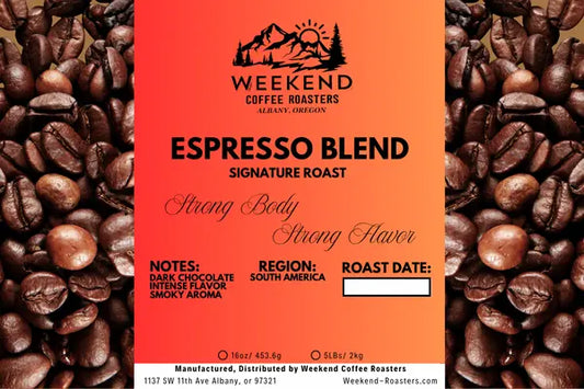 Weekend Coffee Roaster's: Espresso Blend Weekend Coffee Roasters