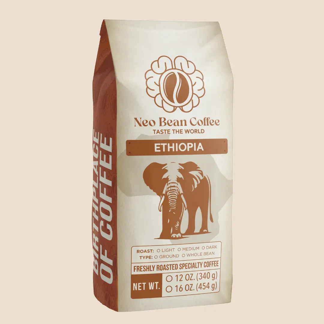 Ethiopian Freshly Roasted Single-Origin Specialty Coffee NeoBean