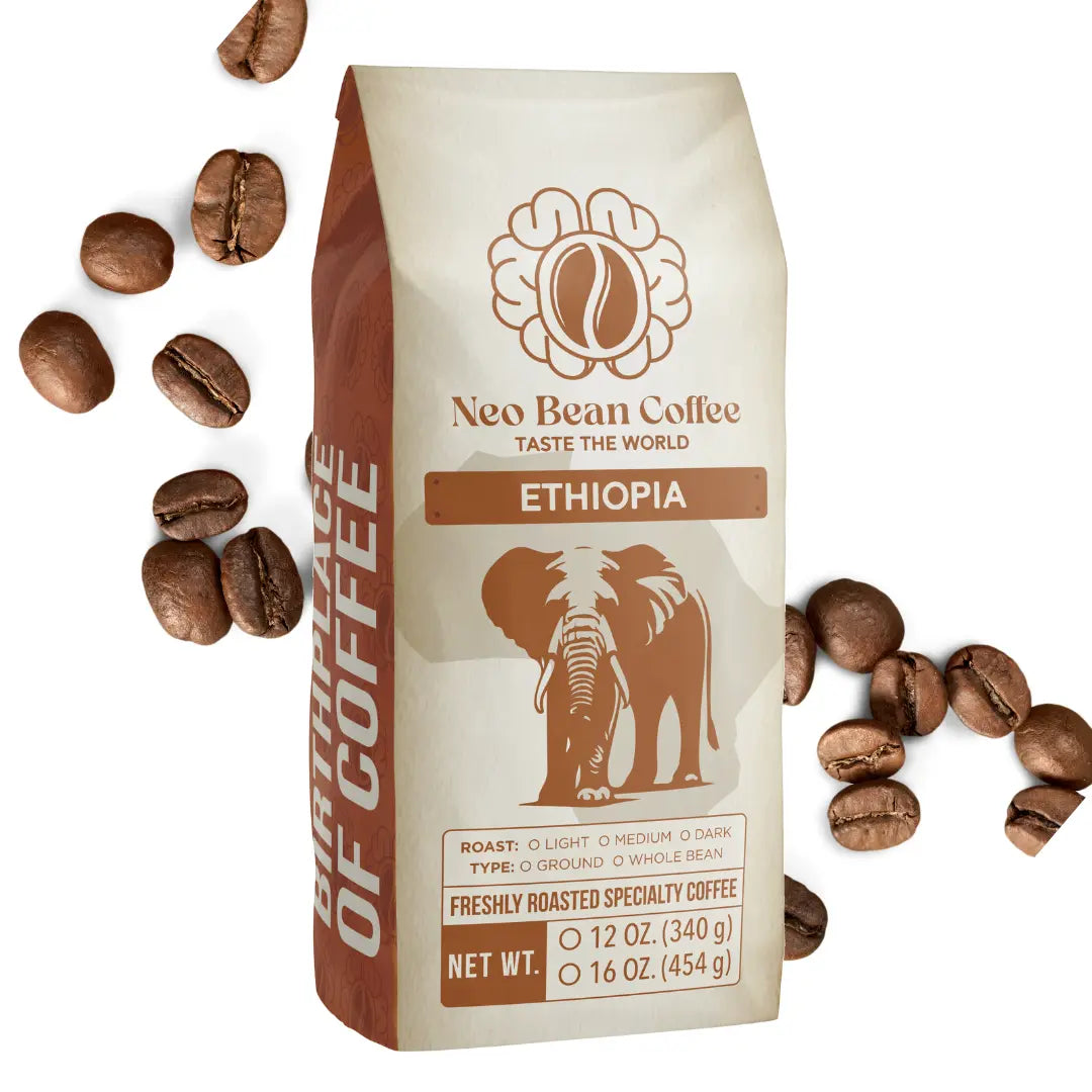 Ethiopian Freshly Roasted Single-Origin Specialty Coffee NeoBean