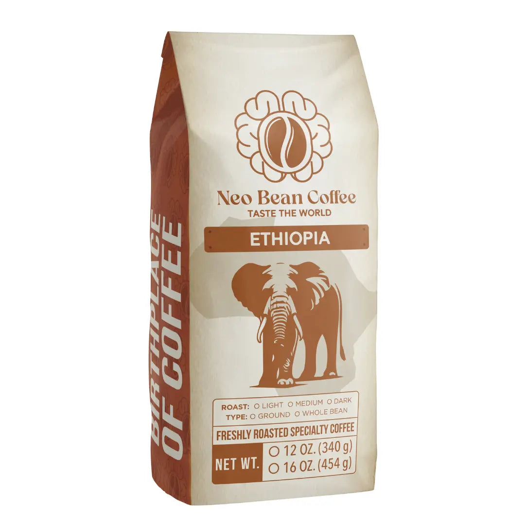 Ethiopian Freshly Roasted Single-Origin Specialty Coffee NeoBean