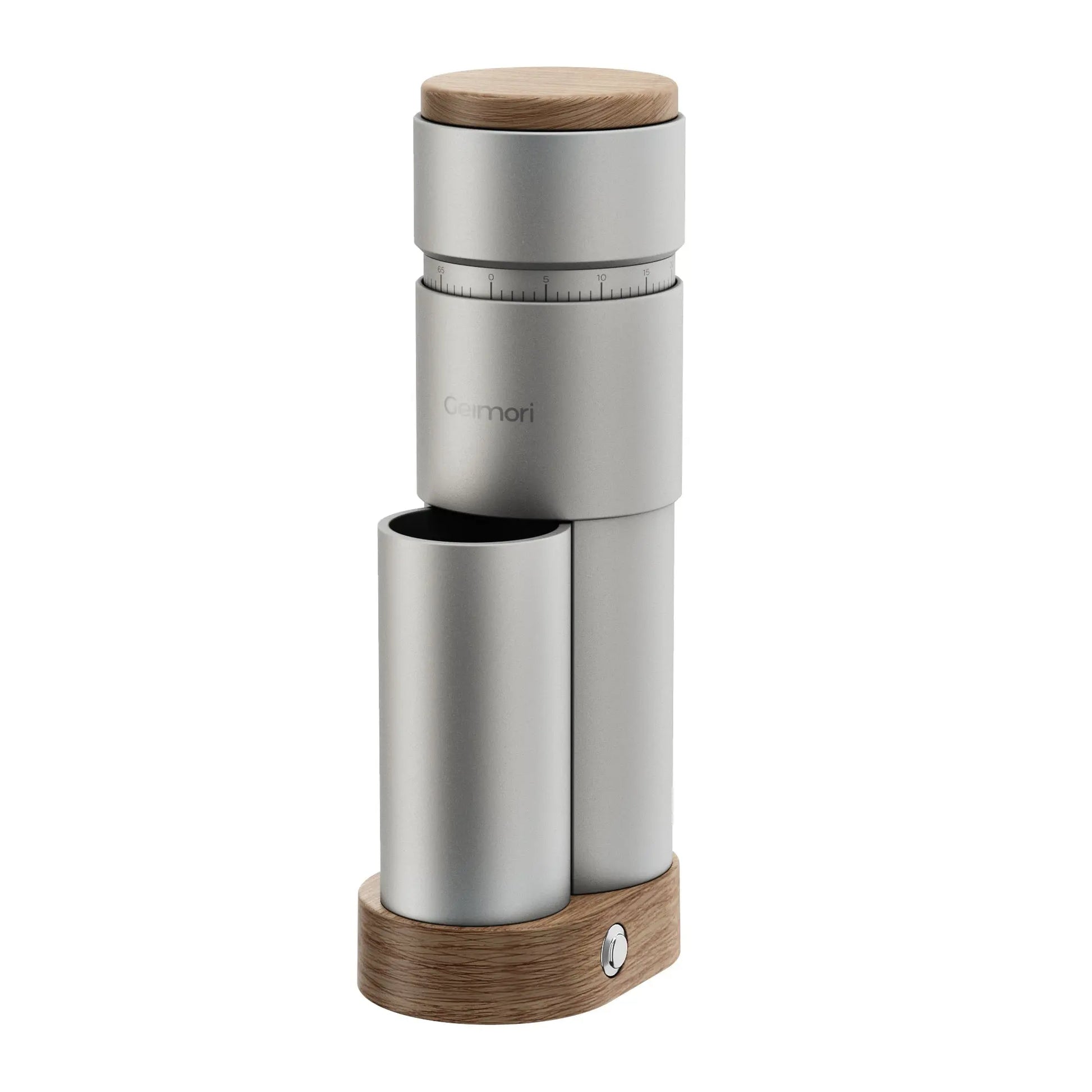 Geimori T38 Plus-The True Pro Grade Portable Coffee Grinder with 38mm Conical Burr, Anti-Static Tech, Stepless Grind Settings, Zero Retention Wirsh