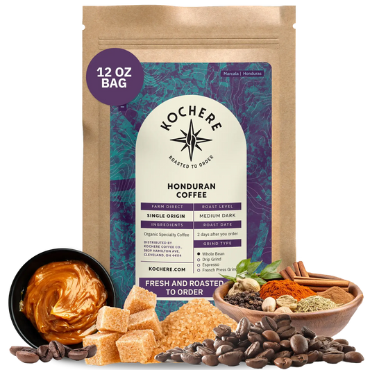 Kochere Coffee Honduran Marcala Organic Medium Roast - Caramel, Spice, Brown Sugar Notes Kochere Coffee Co.