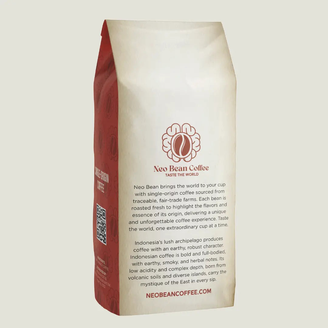 Indonesia Freshly Roasted Single-Origin Specialty Coffee - Bali Wet Hulled NeoBean