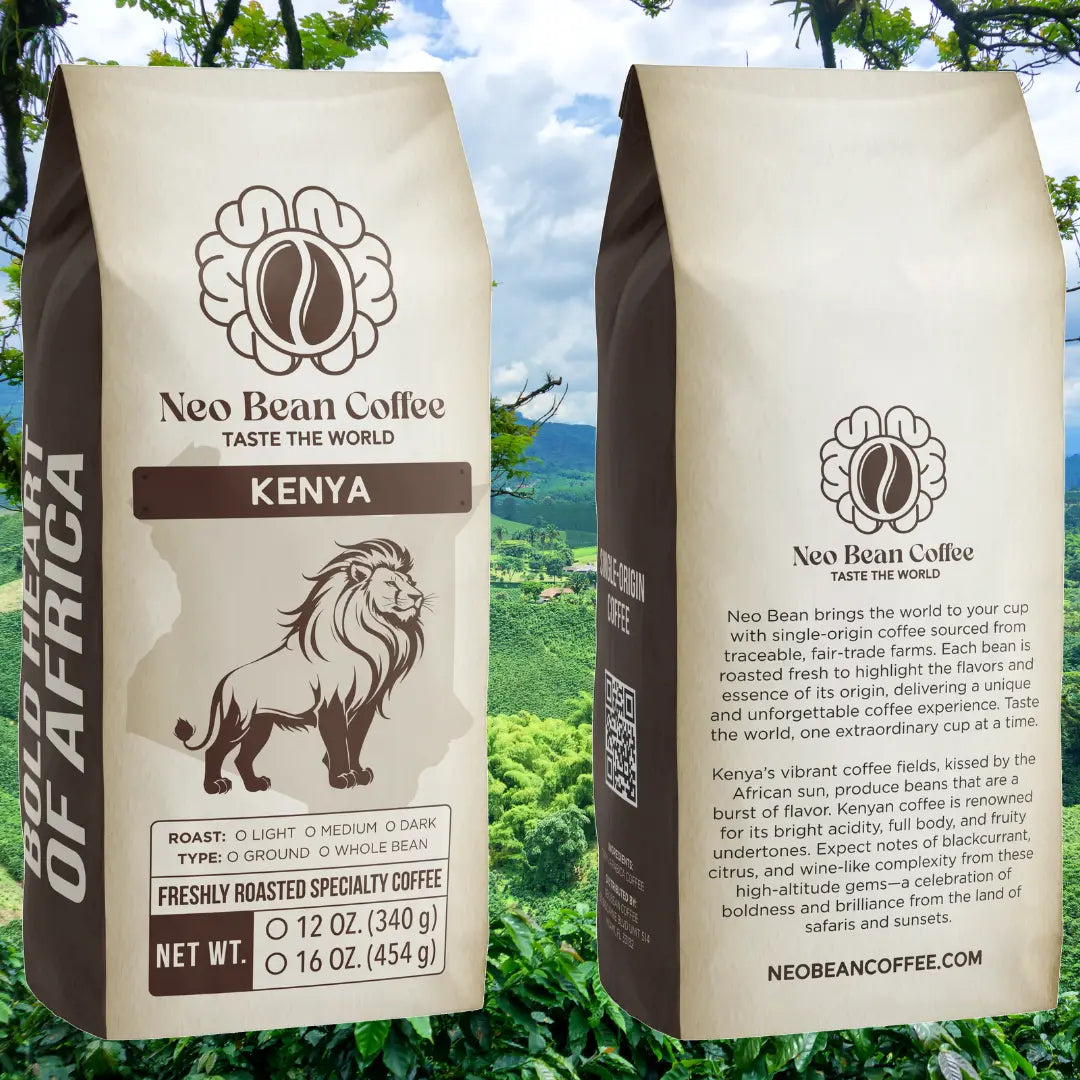 Kenya Freshly Roasted Single-Origin Specialty Coffee NeoBean