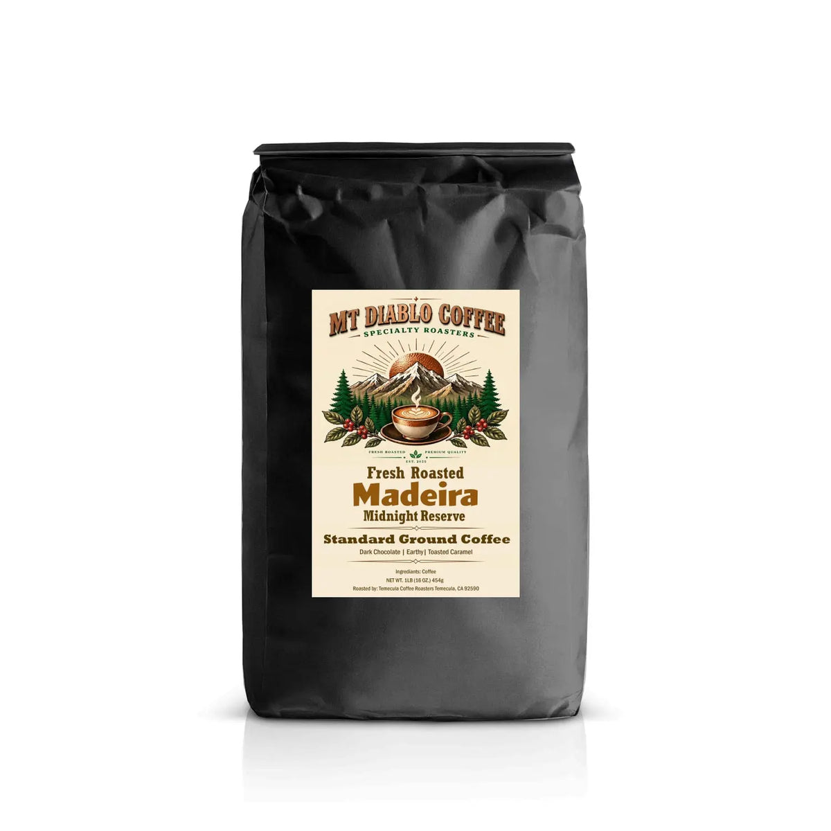 Madeira Midnight Reserve | Dark Roast Trail Post 32 | Mt. Diablo Coffee Mt. Diablo Coffee and Gear