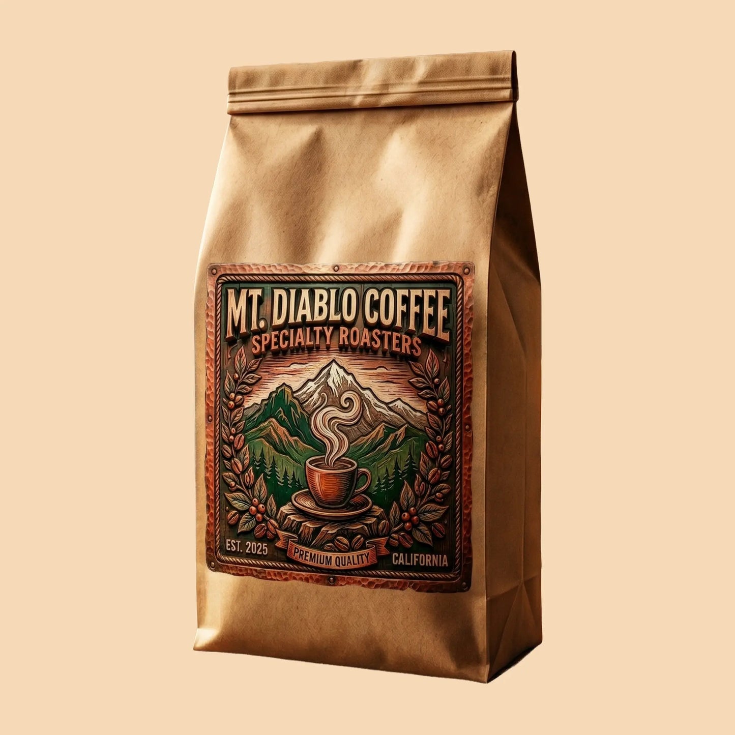 Decaf Espresso Roast | Swiss Water® Process | Dark Roast | Trail Post 26 | Mt Diablo Mt. Diablo Coffee and Gear