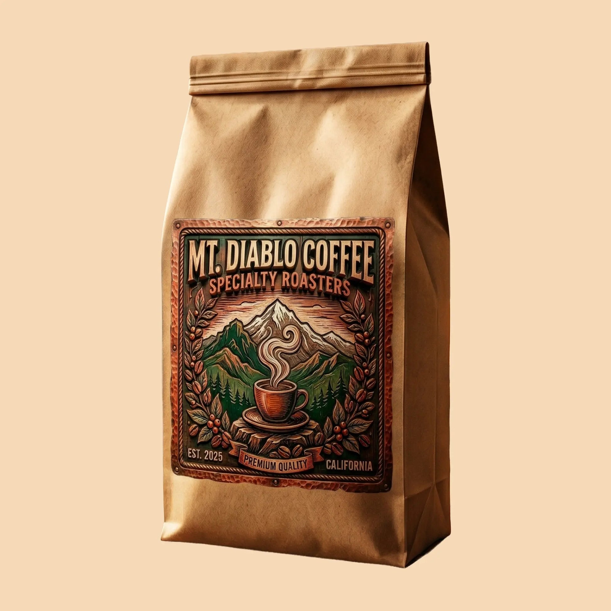 Decaf Espresso Roast | Swiss Water® Process | Dark Roast | Trail Post 26 | Mt Diablo Mt. Diablo Coffee and Gear