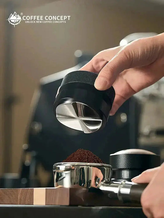 Best Espresso Distributor for Home Baristas - Cloud Drop Gravity Self-Leveling Tool Under $25 COFFEECONCEPT