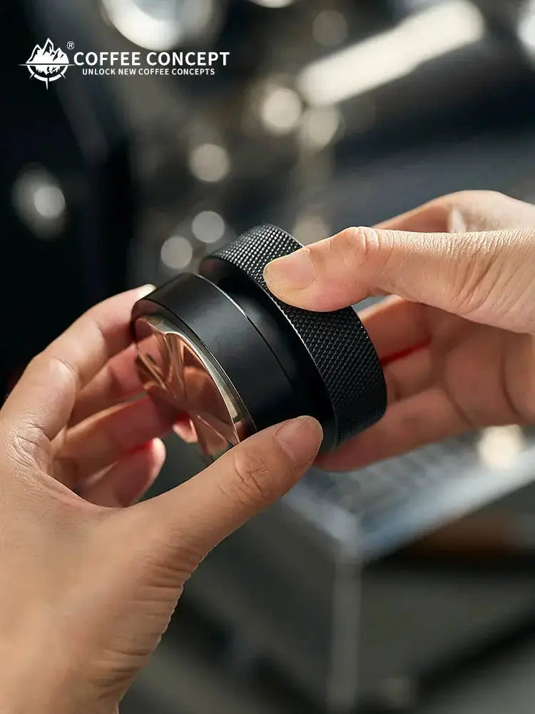Best Espresso Distributor for Home Baristas - Cloud Drop Gravity Self-Leveling Tool Under $25 COFFEECONCEPT