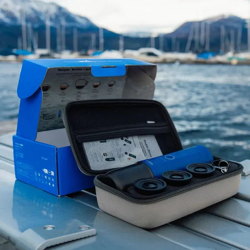 Nano Portable Espresso Machine Set (Ocean Blue) OutIn