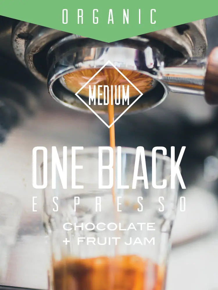 Organic One Black Espresso Centri Coffee