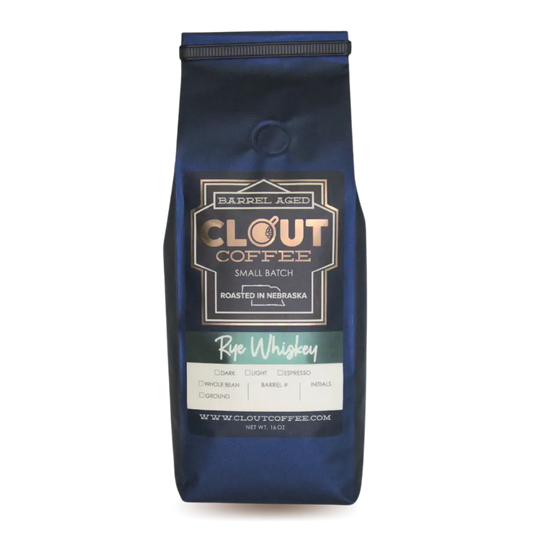 Rye Whiskey | 16oz Clout Coffee