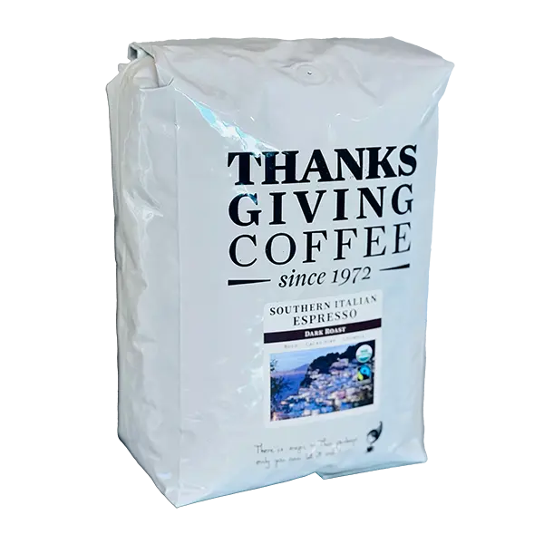 Southern Italian Style Espresso Thanksgiving Coffee Company