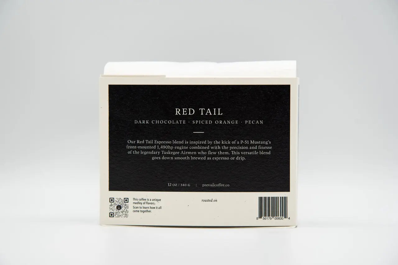 Red Tail Espresso Blend Prevail Coffee