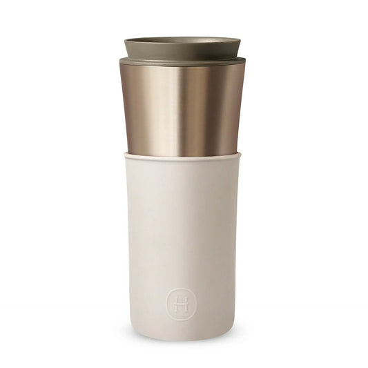 Metallic Fir Travel Mug - Eucalyptus 15 Oz HYDY® Reusable Water Bottles With Infuser