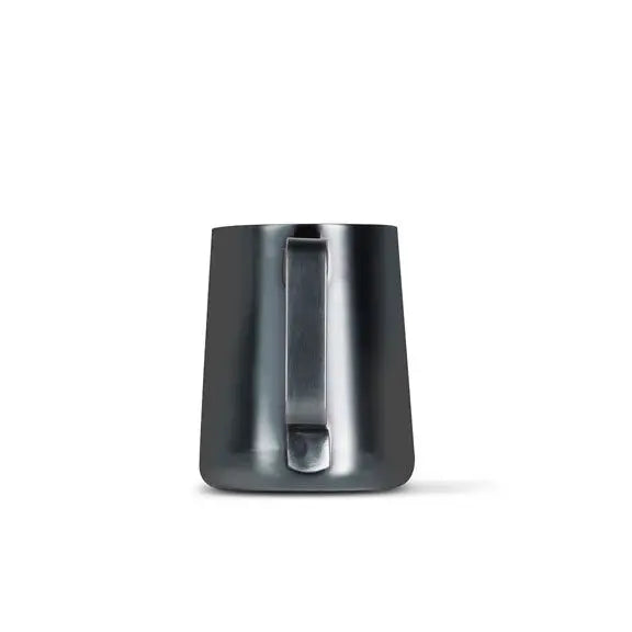 Barista Basics Milk Frothing Pitcher, 12oz, Black Espresso Parts