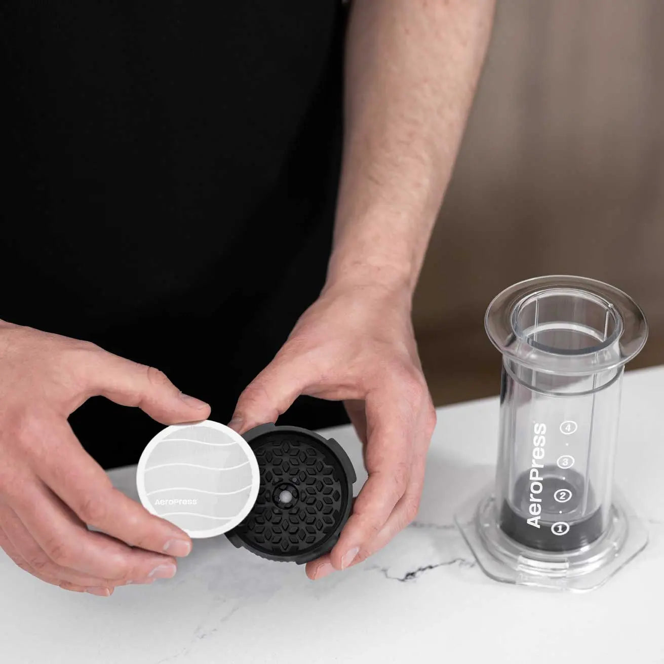 AeroPress Clear Coffee Maker Espresso Parts
