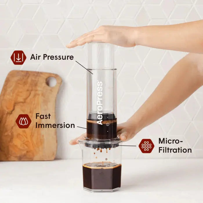 AeroPress Clear XL Coffee Maker Espresso Parts