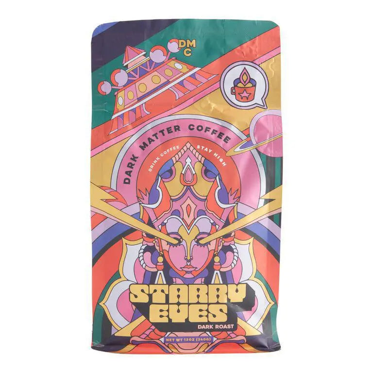 Dark Matter Coffee - 'Starry Eyes' Dark Roast Coffee Beans (12OZ) The Epicurean Trader