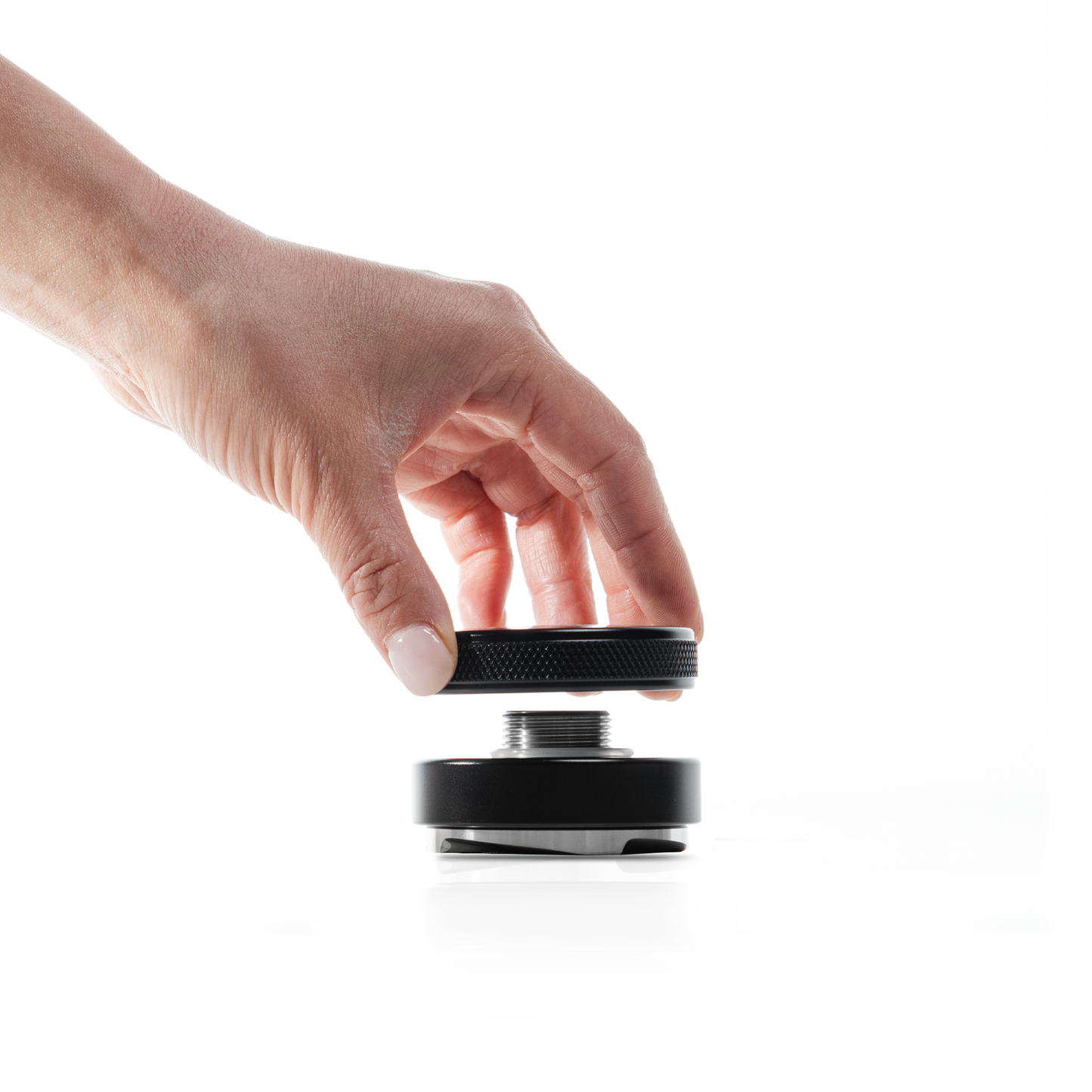 Espresso Distribution Tool & Leveler - Black, 58mm Espresso Parts