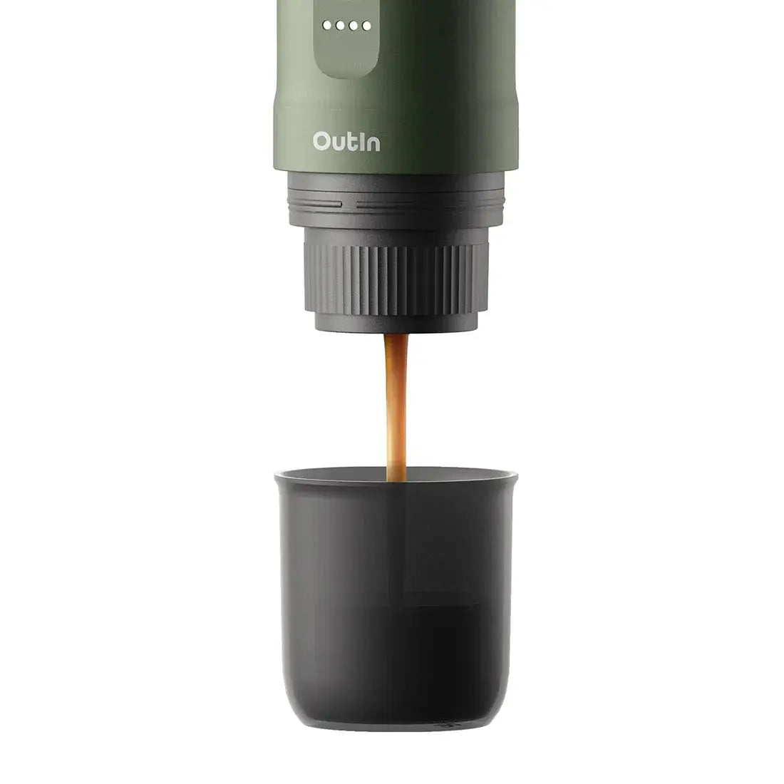 Nano Portable Espresso Machine (Forest Green) OutIn