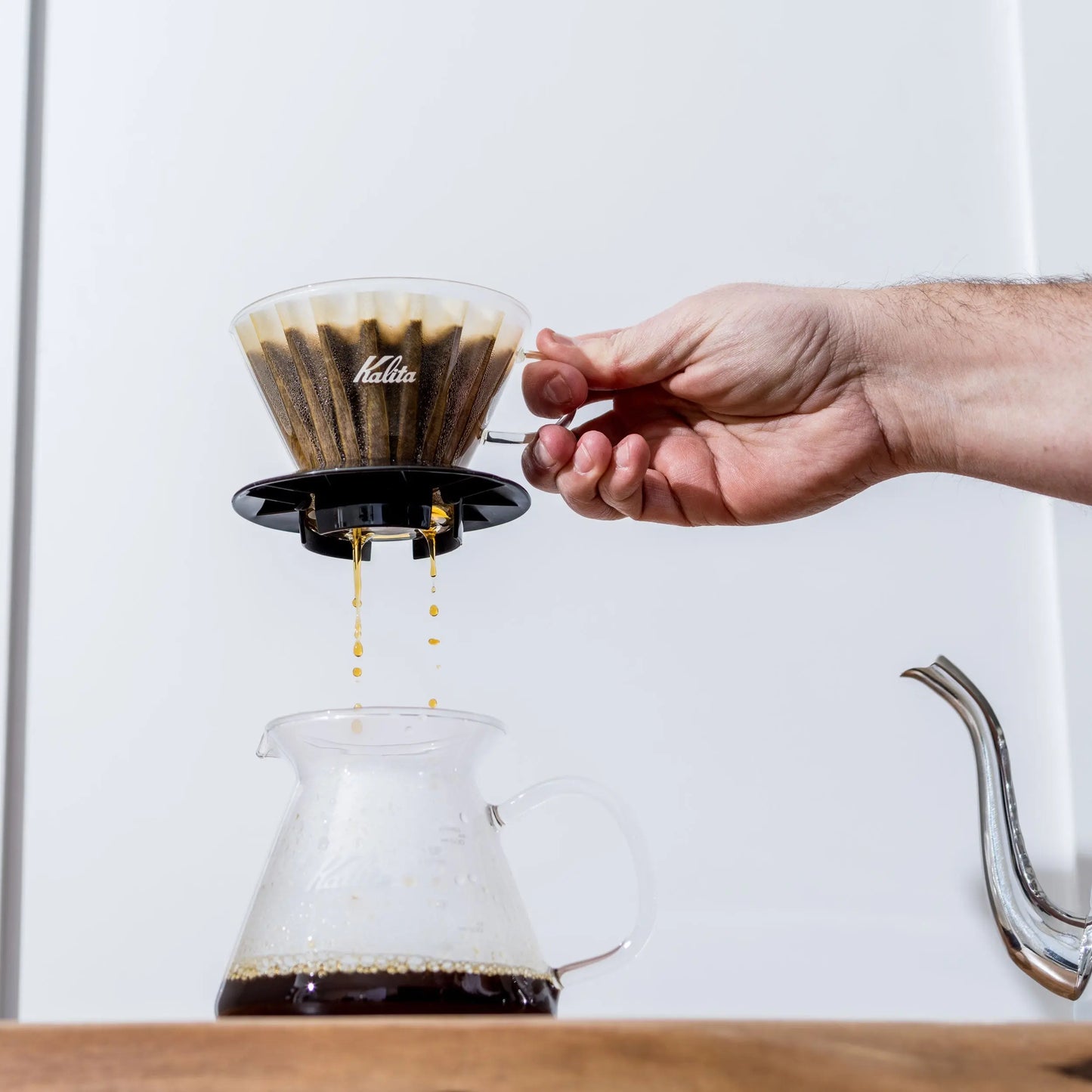 Kalita Wave Glass Coffee Dripper 185 Espresso Parts