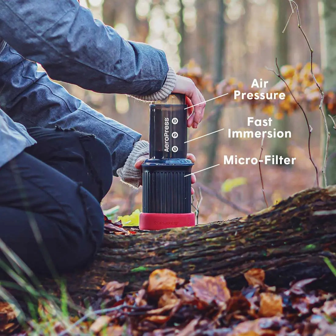 AeroPress Go Coffee Maker Espresso Parts