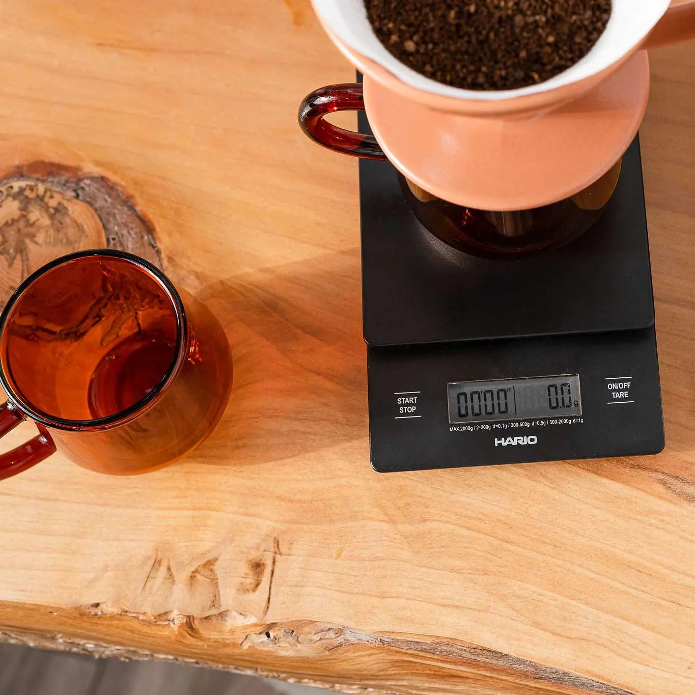 Hario V60 Drip Scale and Timer - Black Espresso Parts
