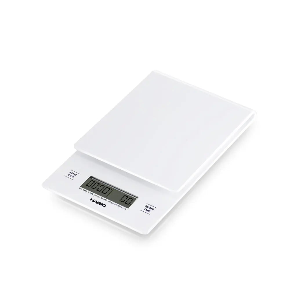 Hario V60 Drip Scale and Timer - White Espresso Parts