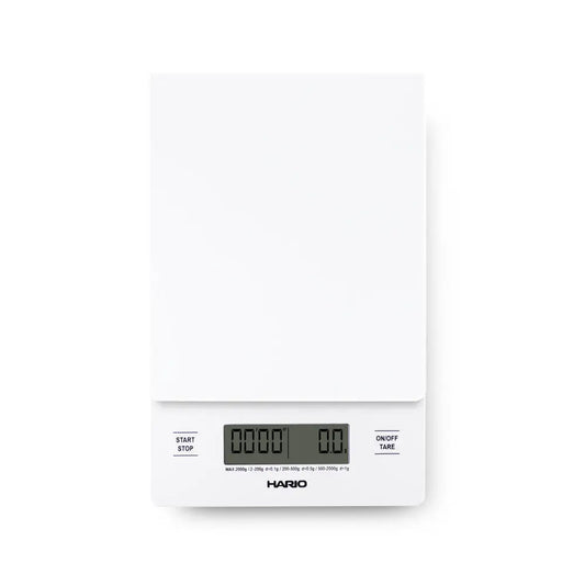 Hario V60 Drip Scale and Timer - White Espresso Parts