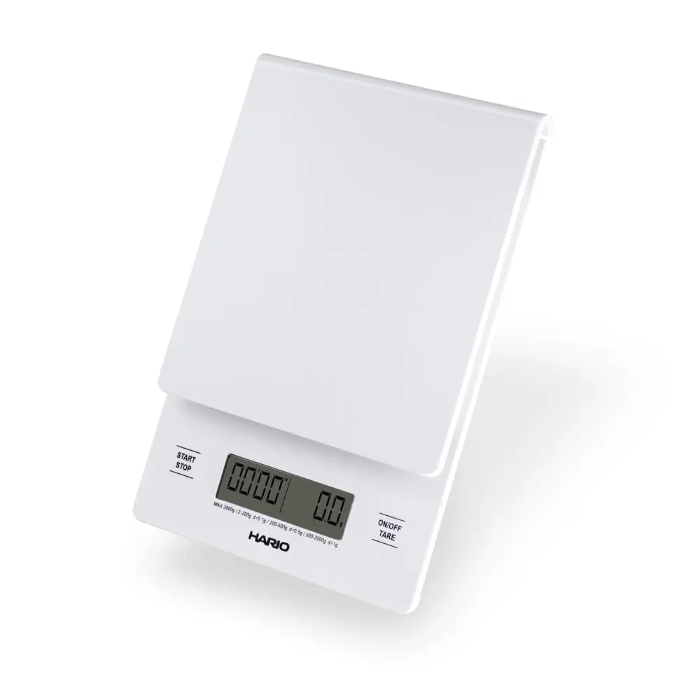 Hario V60 Drip Scale and Timer - White Espresso Parts