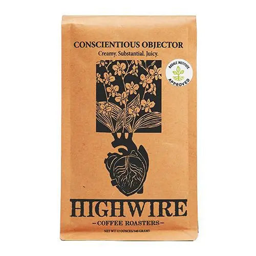 Highwire Coffee Roasters - 'Conscientious Objector' Blend Coffee Beans (11OZ) The Epicurean Trader