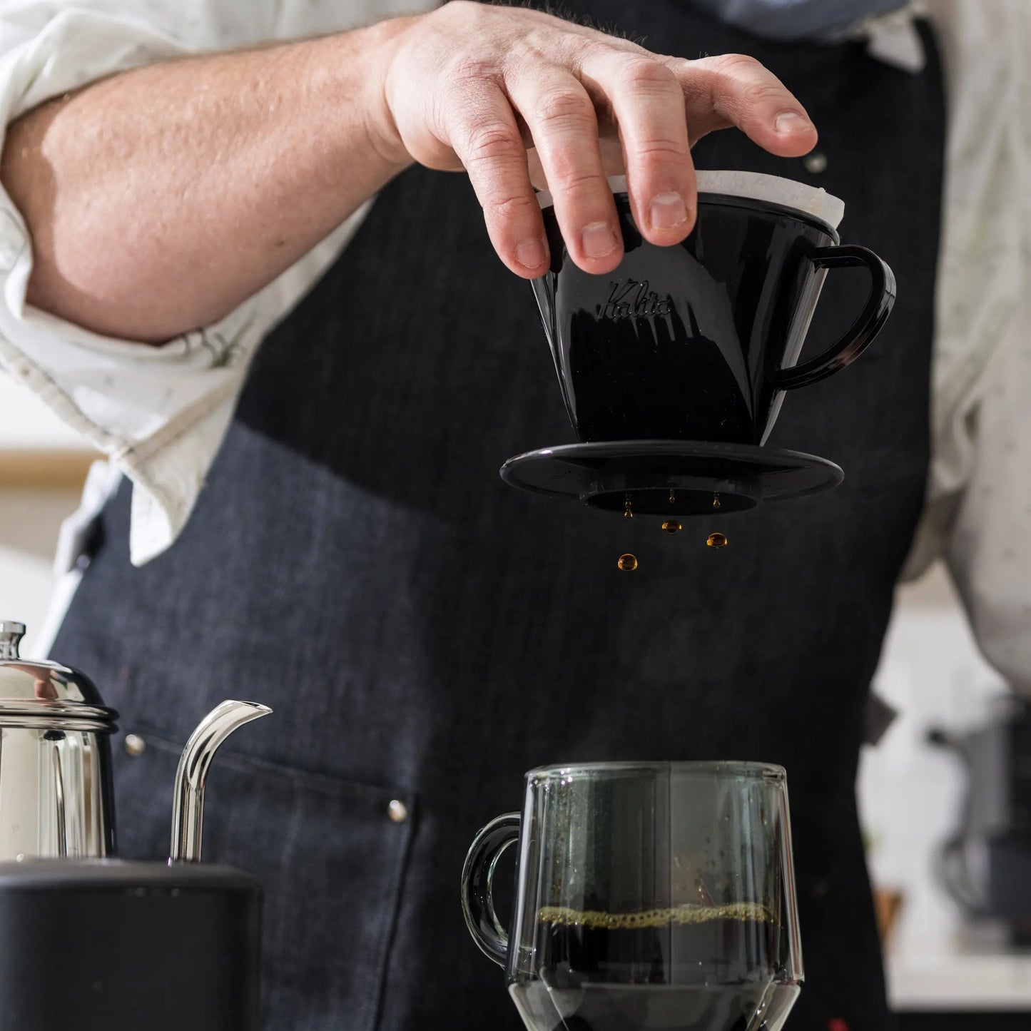 Kalita Style 102 Coffee Dripper - Black Plastic Espresso Parts