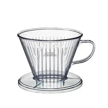 Kalita Style 103 Wide Brim Coffee Dripper - Clear Plastic Espresso Parts