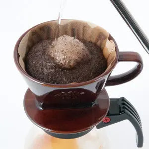 Kalita Style 102 Ceramic Coffee Dripper - Brown Espresso Parts