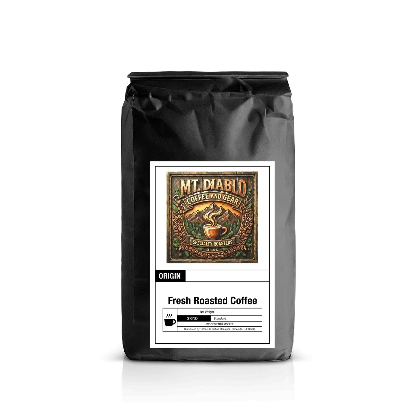 Bigfoot Blend | Maximum Caffeine | Medium Roast | Mt Diablo Coffee Mt. Diablo Coffee and Gear